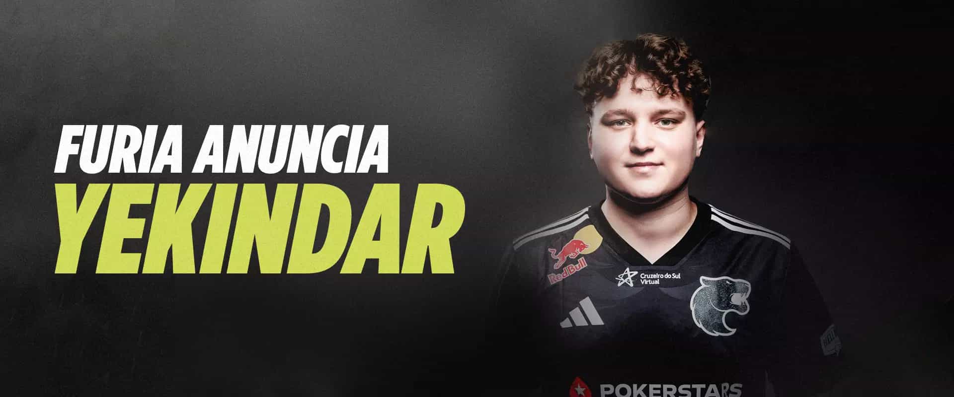 FURIA anuncia a contratação de YEKINDAR, substituindo skullz