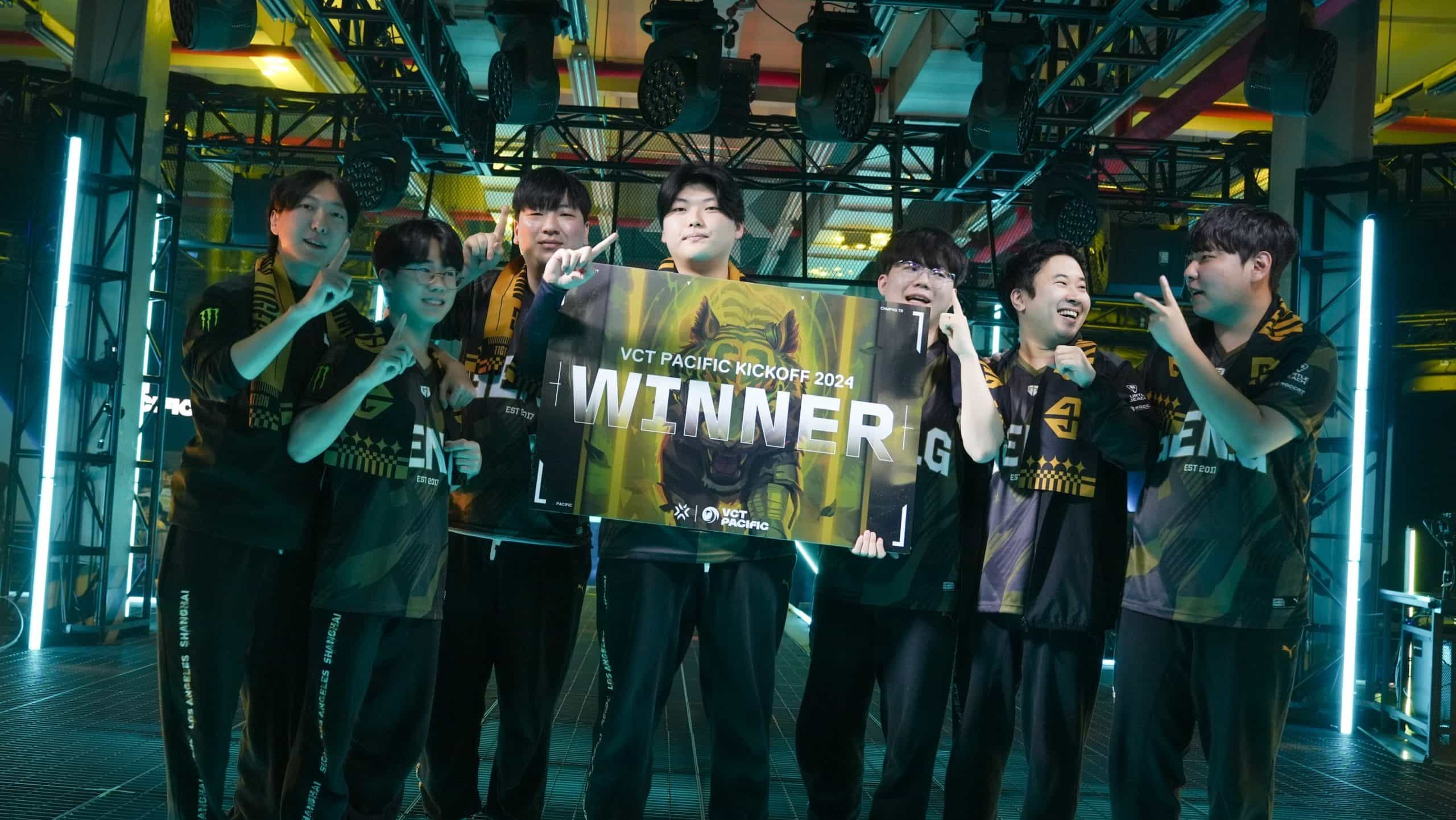 Gen.G é a campeã do VCT Pacific Kickoff após vencer a Paper Rex