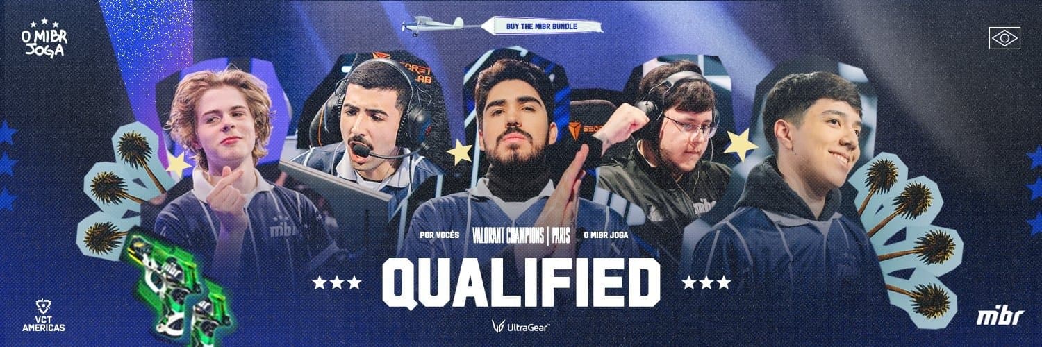 MiBR chega aos Playoffs do VALORANT Champions Paris pronto para disputar o título do torneio