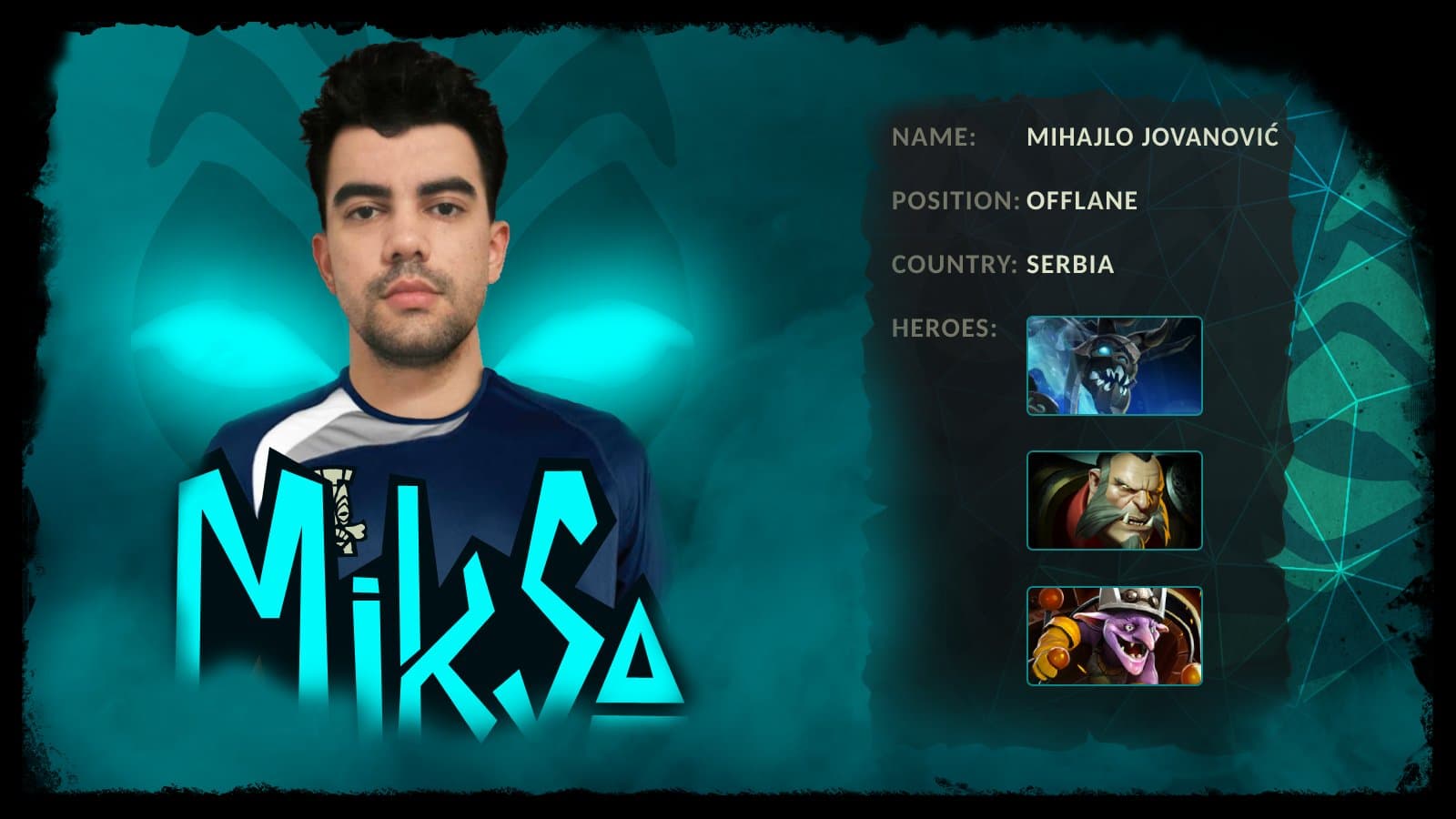 Miksa terá uma chance de mostrar o que sabe e de quebra reerguer o Team Secret.