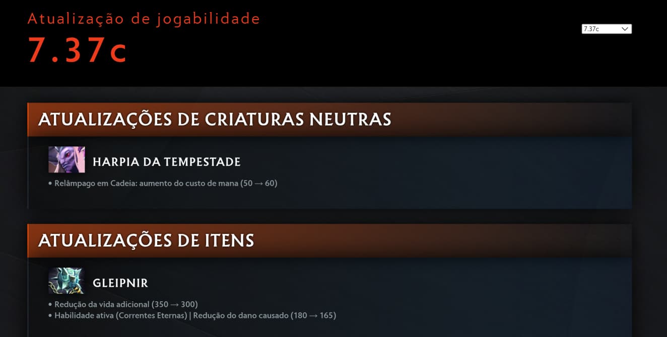 A Atualização 7.37c já começa com um nerf no Chen.