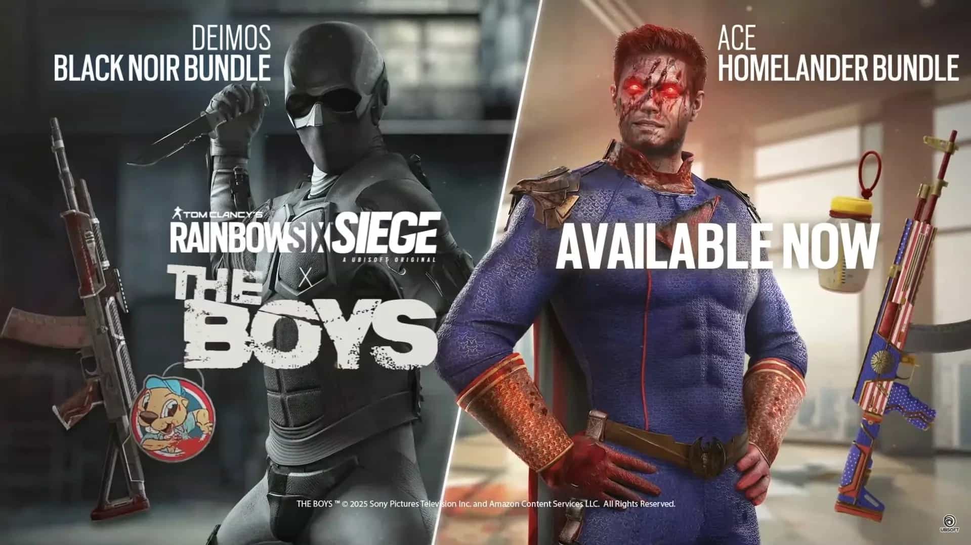 Série da Prime Video, "The Boys" chega com bundle no Rainbow Six Siege