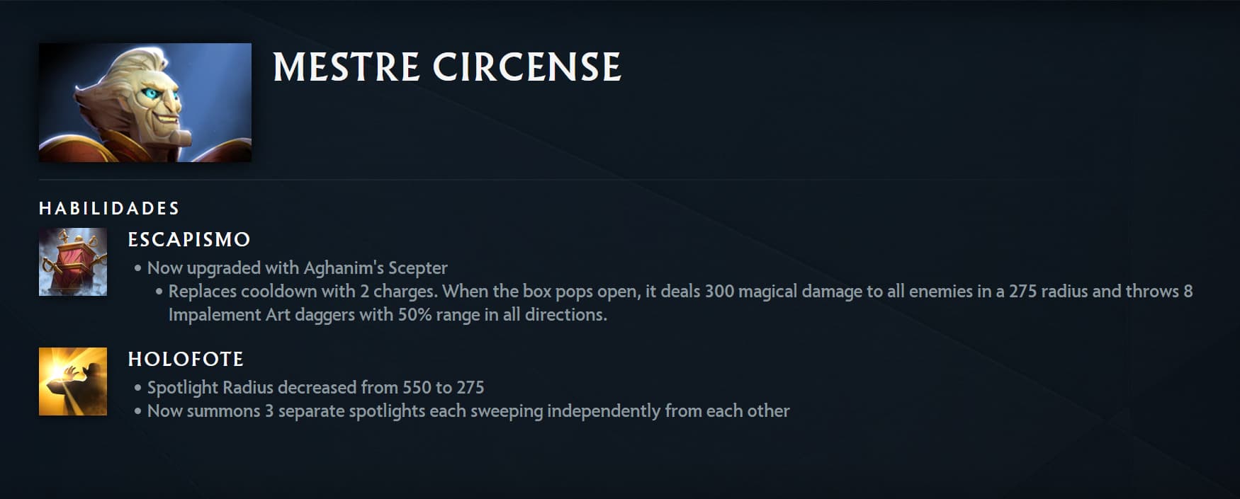 Alterações da atualização 7.37e no Ringmaster.