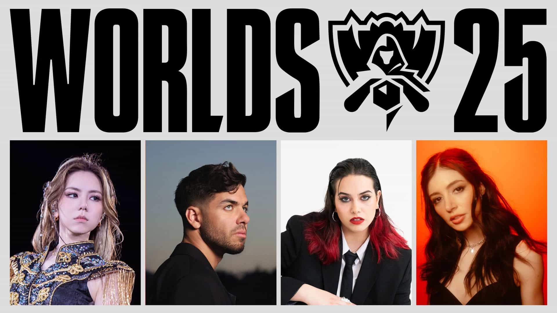 Cerimônia de Abertura do Worlds 2025 terá G.E.M e Anyma