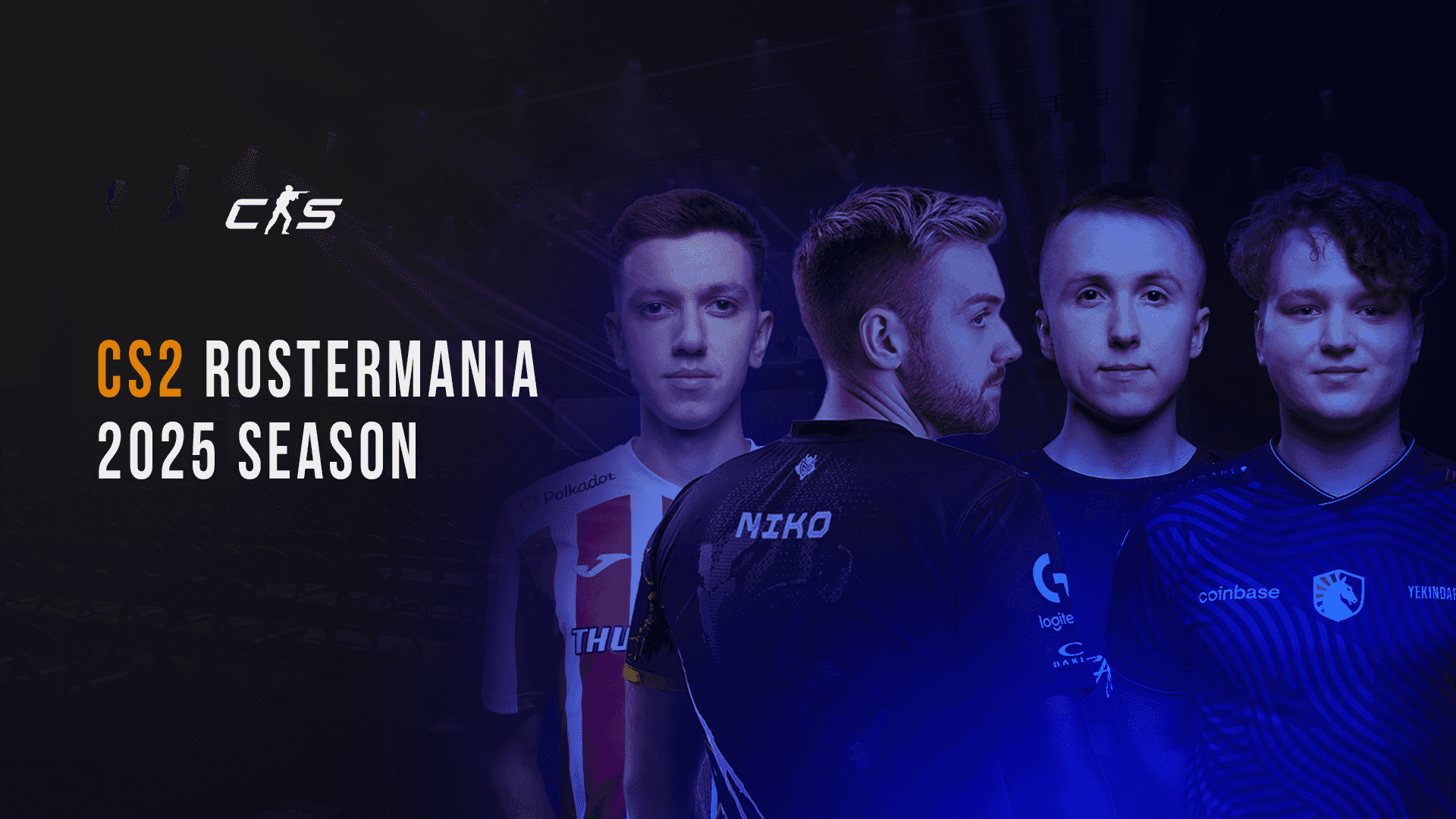 Rostermania Counter Strike: Mudanças de elenco de 2024-2025