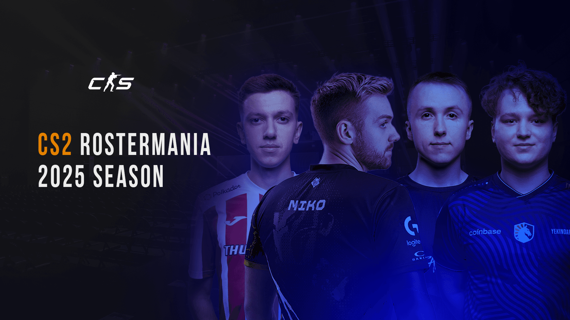 Rostermania Counter Strike: Mudanças de elenco de 2024-2025