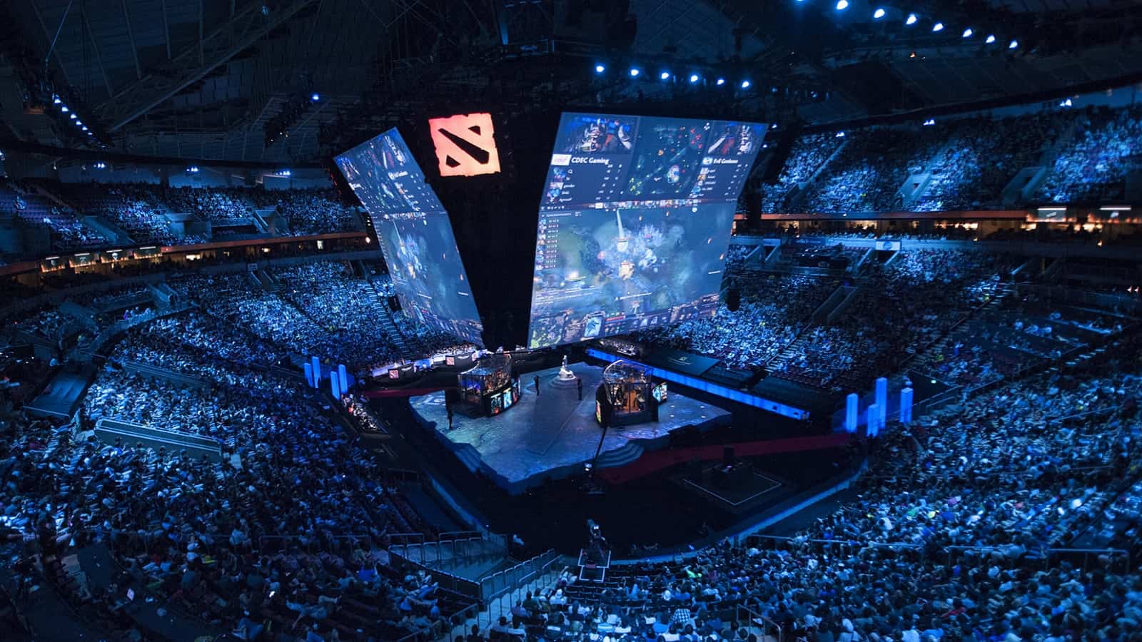 A arena em versões anteriores do International estava impecável.