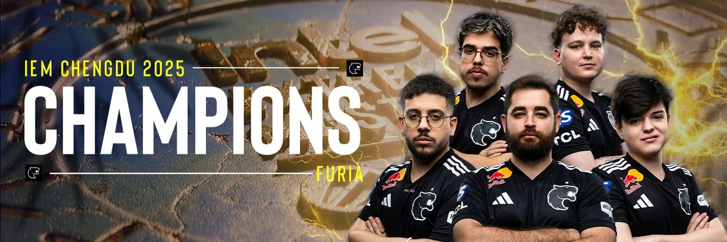 FURIA domina a Team Vitality e conquista o título da IEM Chengdu 2025