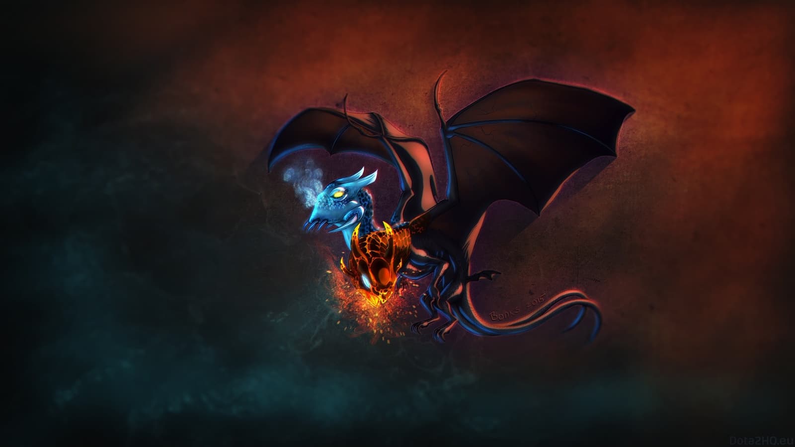 Jakiro saiu do topo pro fundo mas continua sendo um bom herói em partidas de iniciantes.