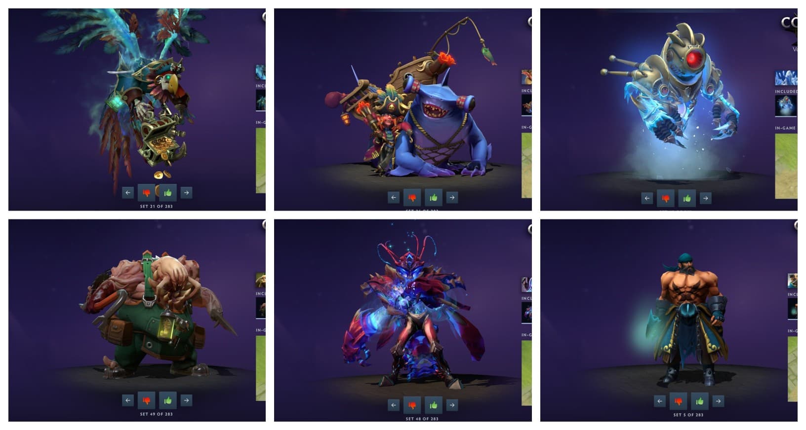O Suplemento do Colecionador de Dota 2 traz vários itens com este tema de pirataria.