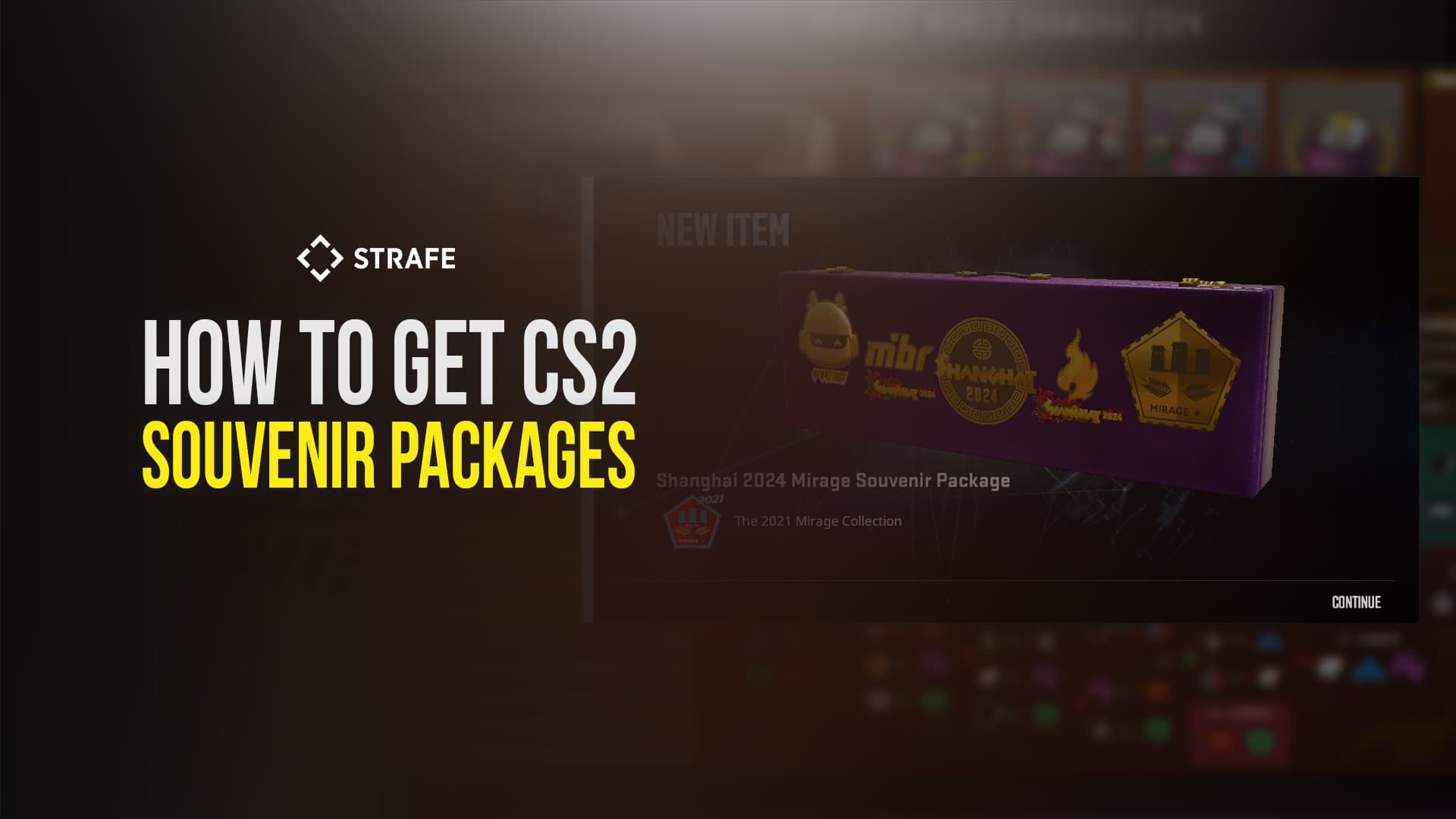 Como conseguir Souvenirs do Major de Shanghai?