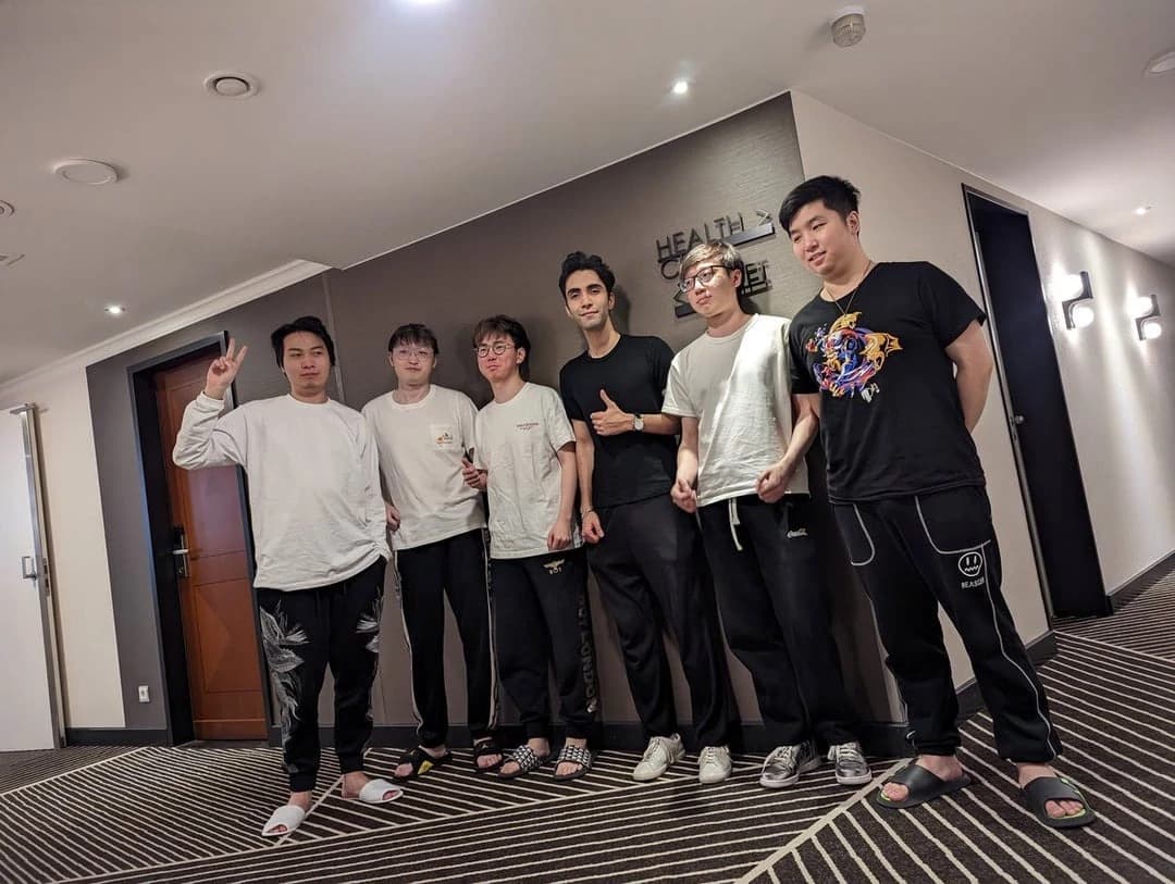SumaiL jogou junto do elenco do Team Aster mas permanecia como jogador da Nigma Galaxy.