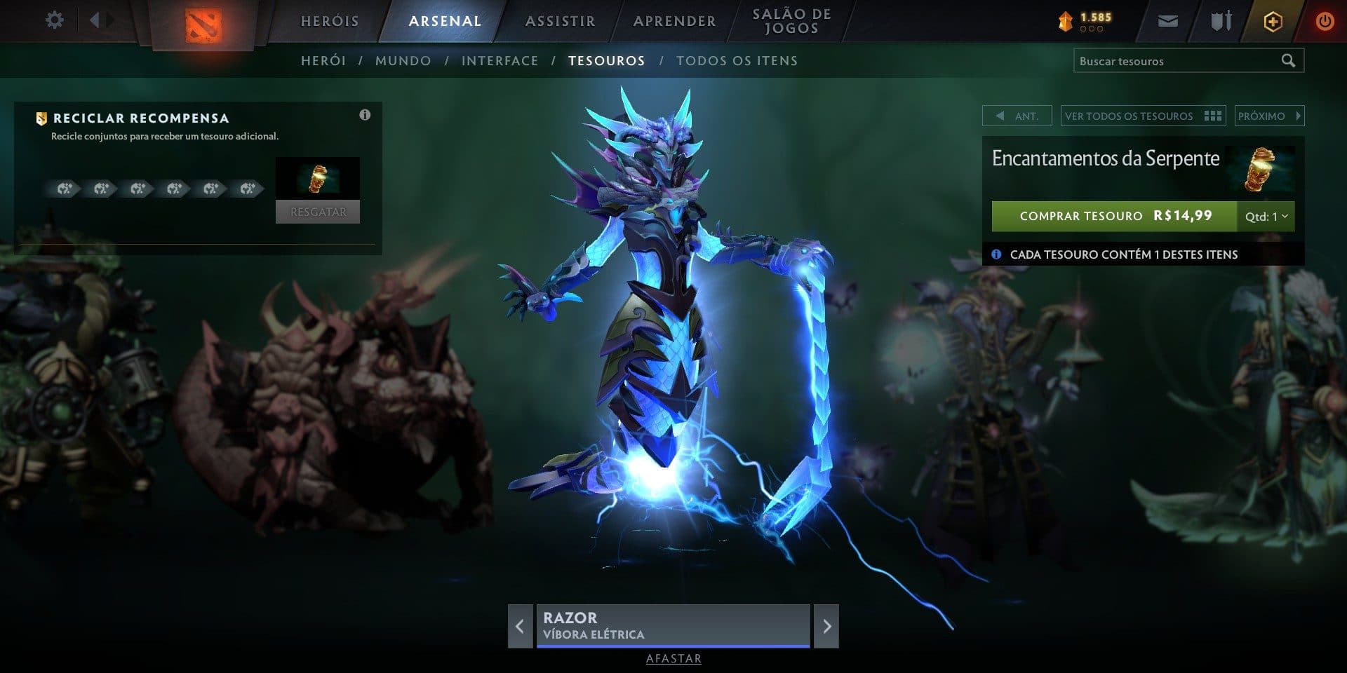 As mudanças no conjunto do Razor não justificam o preço na minha opinião.