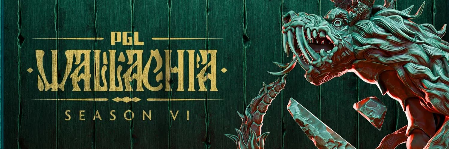 Cabeçalho do perfil da PGL no Twitter promovento o PGL Wallachia.