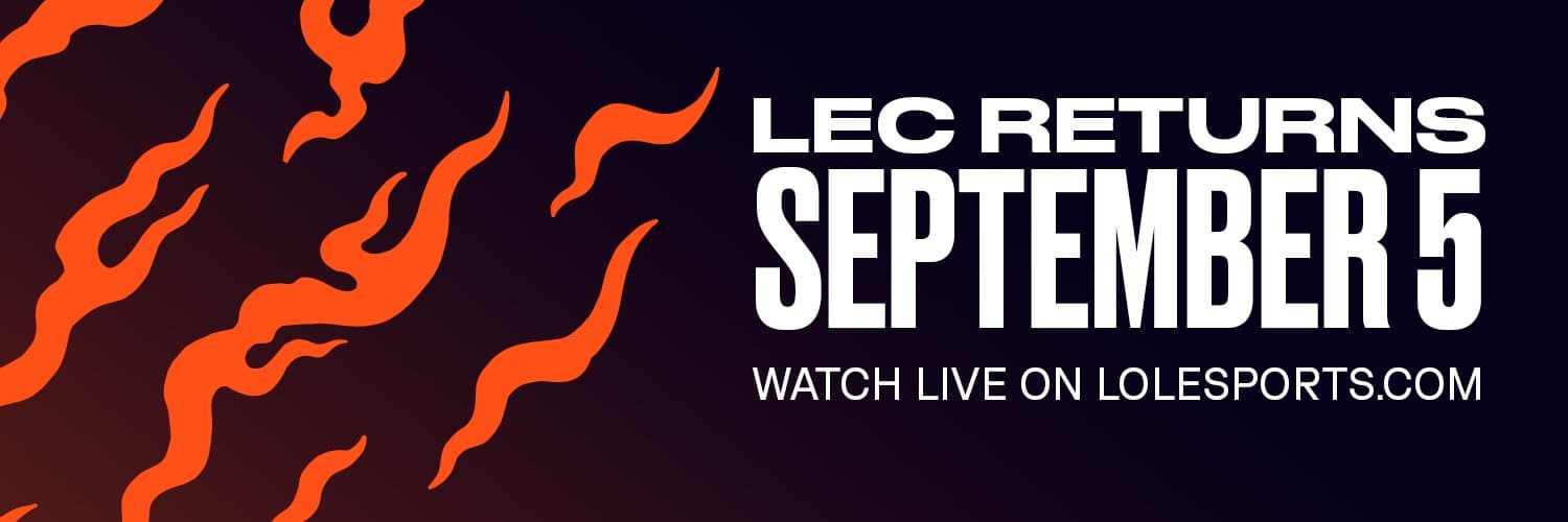 2025 LEC Summer Playoffs Banner