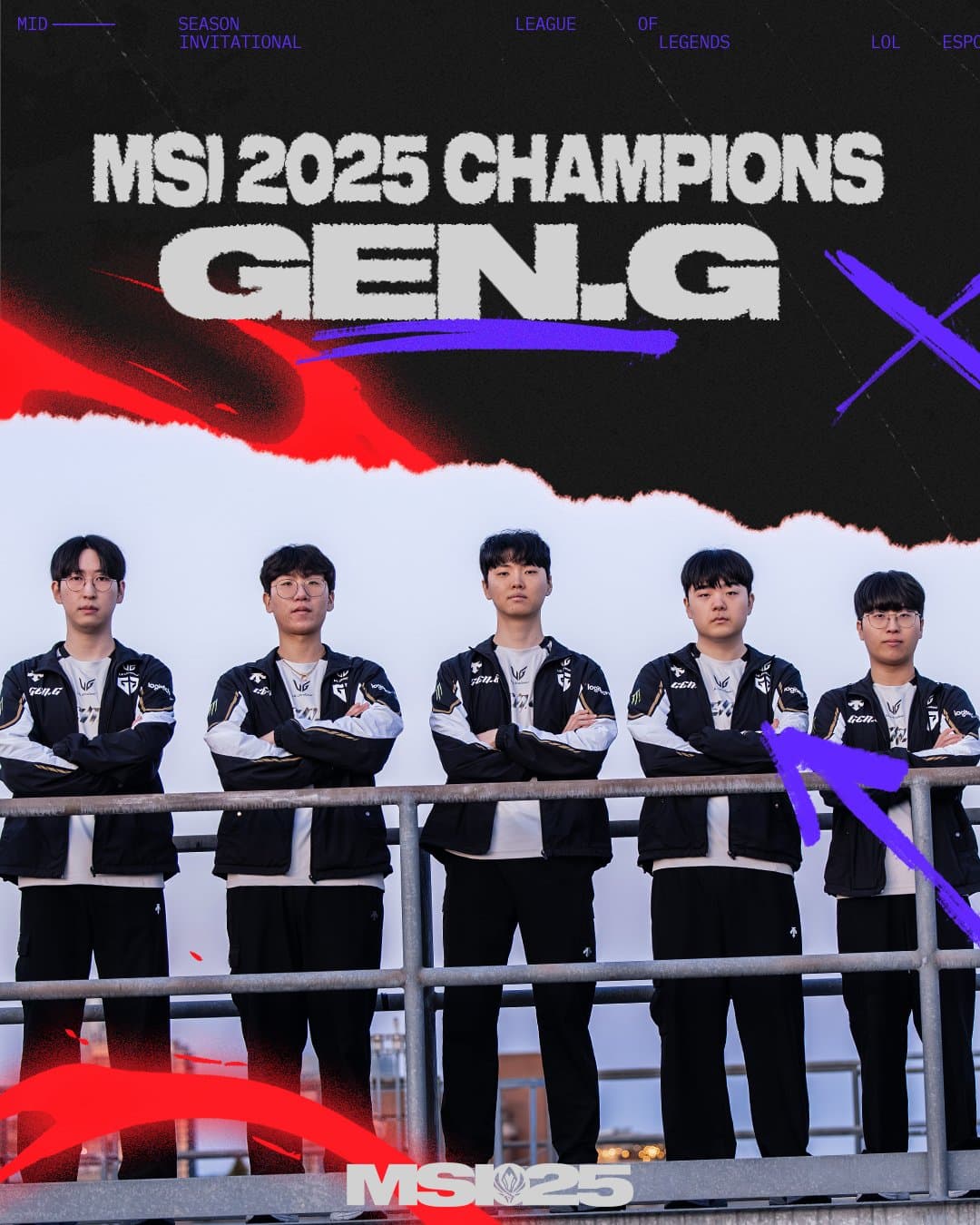 Chovy named MVP as Gen.G secure MSI 2025 title