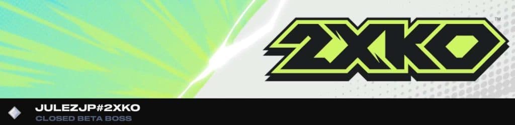 2XKO Closed Beta player title