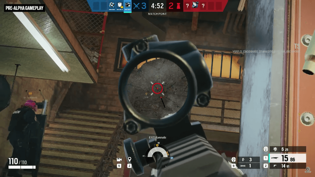 Azami's Kiba Barriers will now be damaged by gunfire.