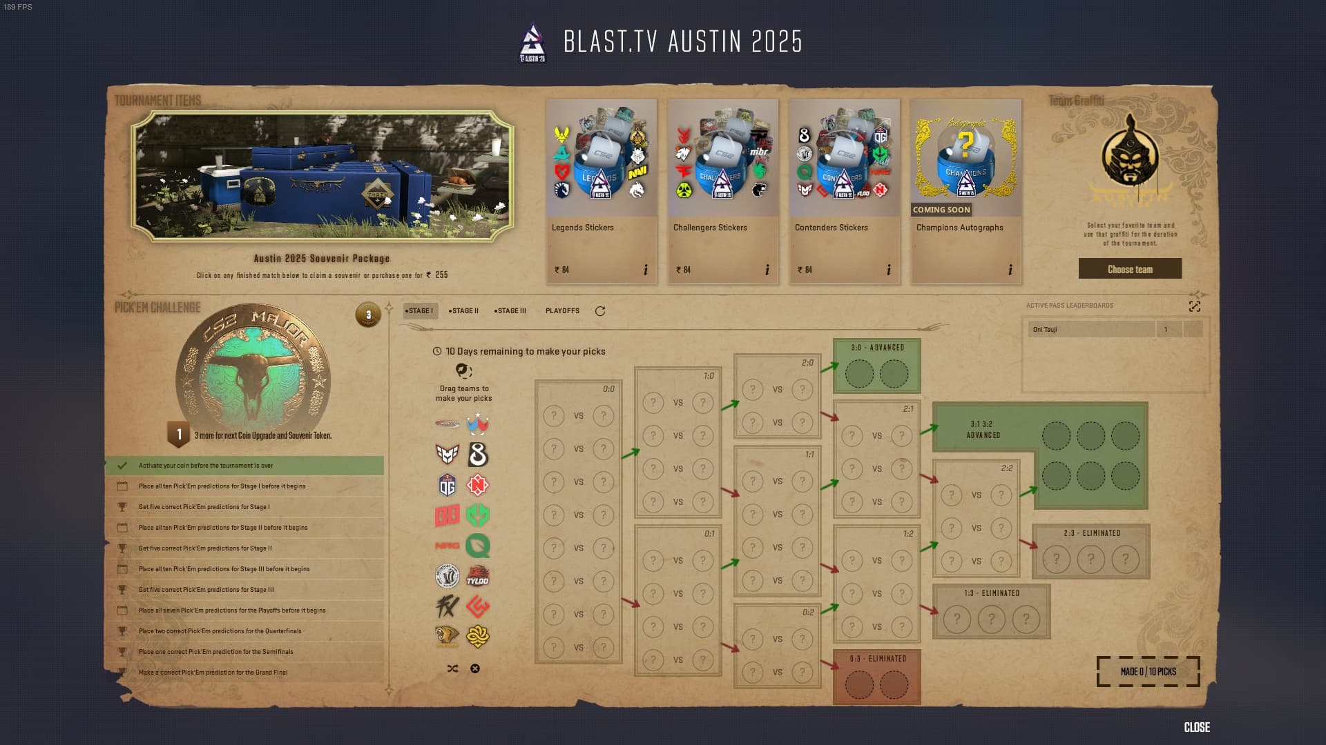 BLAST.tv Austin Major Update hits Counter-Strike 2 (credits: Valve)