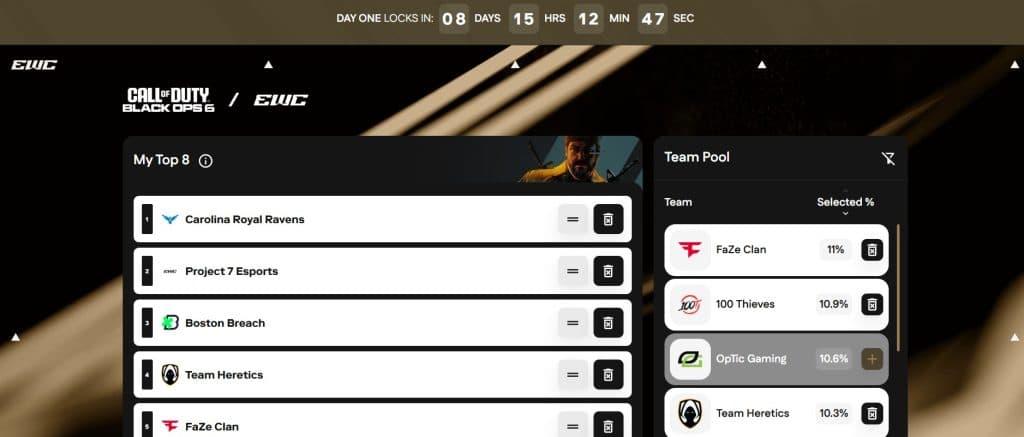 Esports World Cup Fantasy Game Lets You Fight for a Share of $200,000