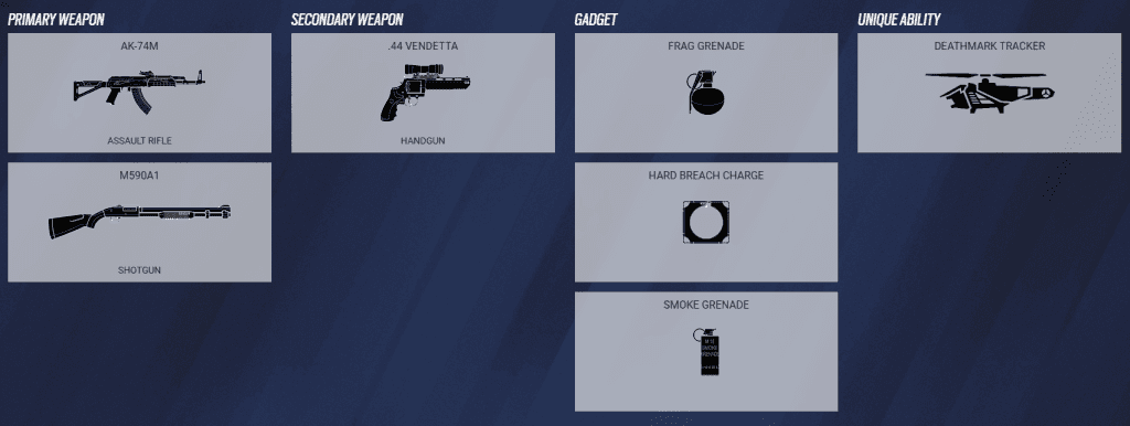 Deimos complete loadout for Year 9 Season 1