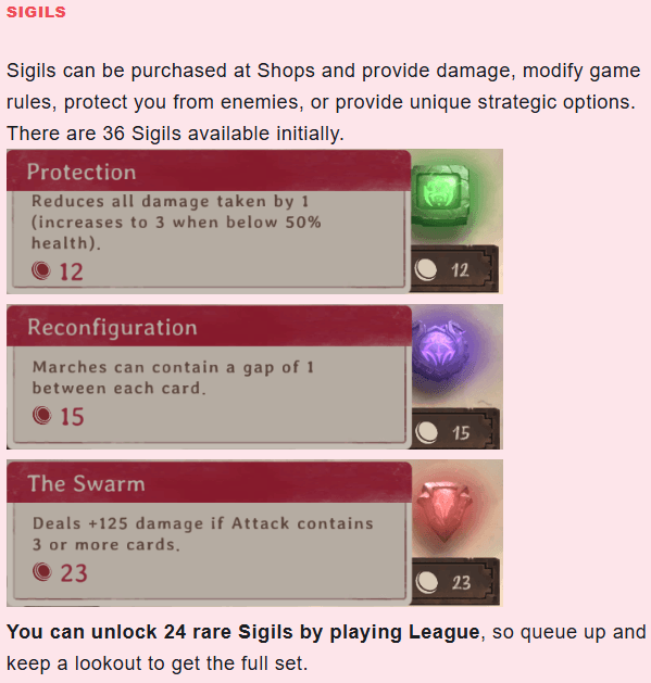 League of Legends Demon Hands sigil