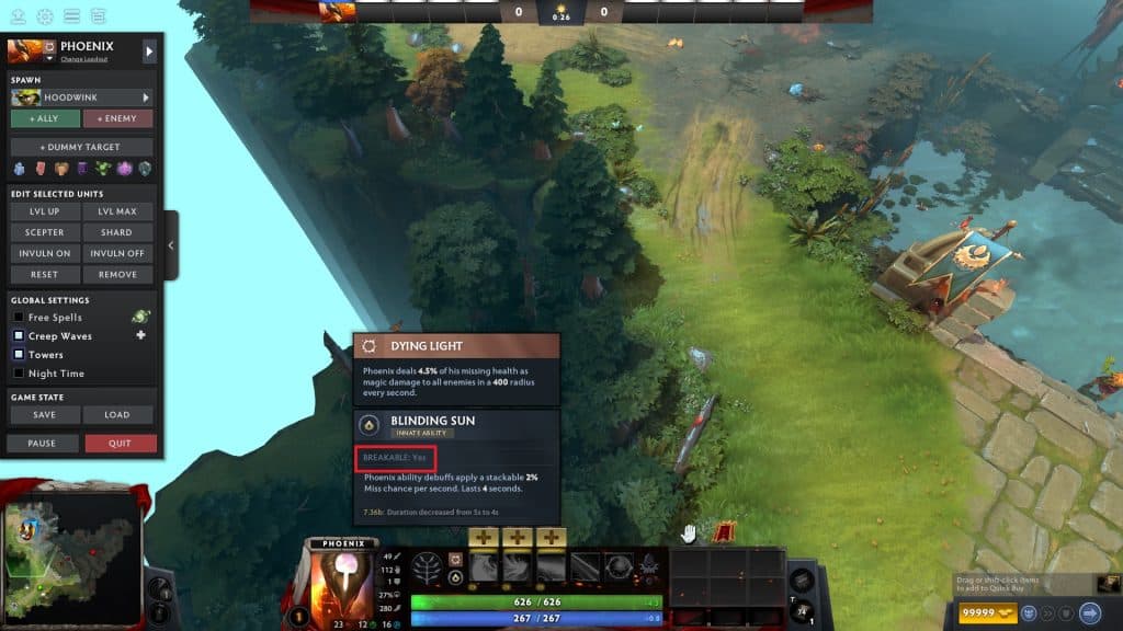 Dota 2 patch 7.37 breakable update.