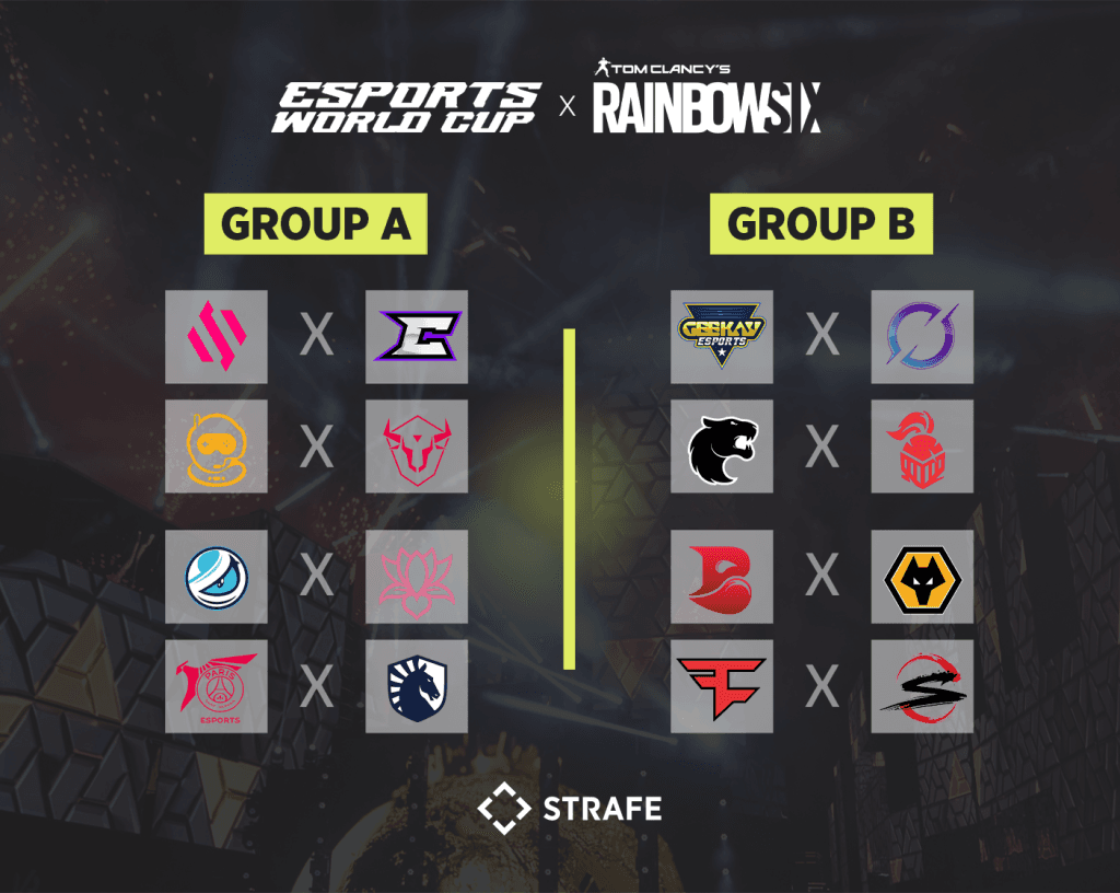 Esports World Cup Rainbow Six Siege Tournament Opening Matches (2)