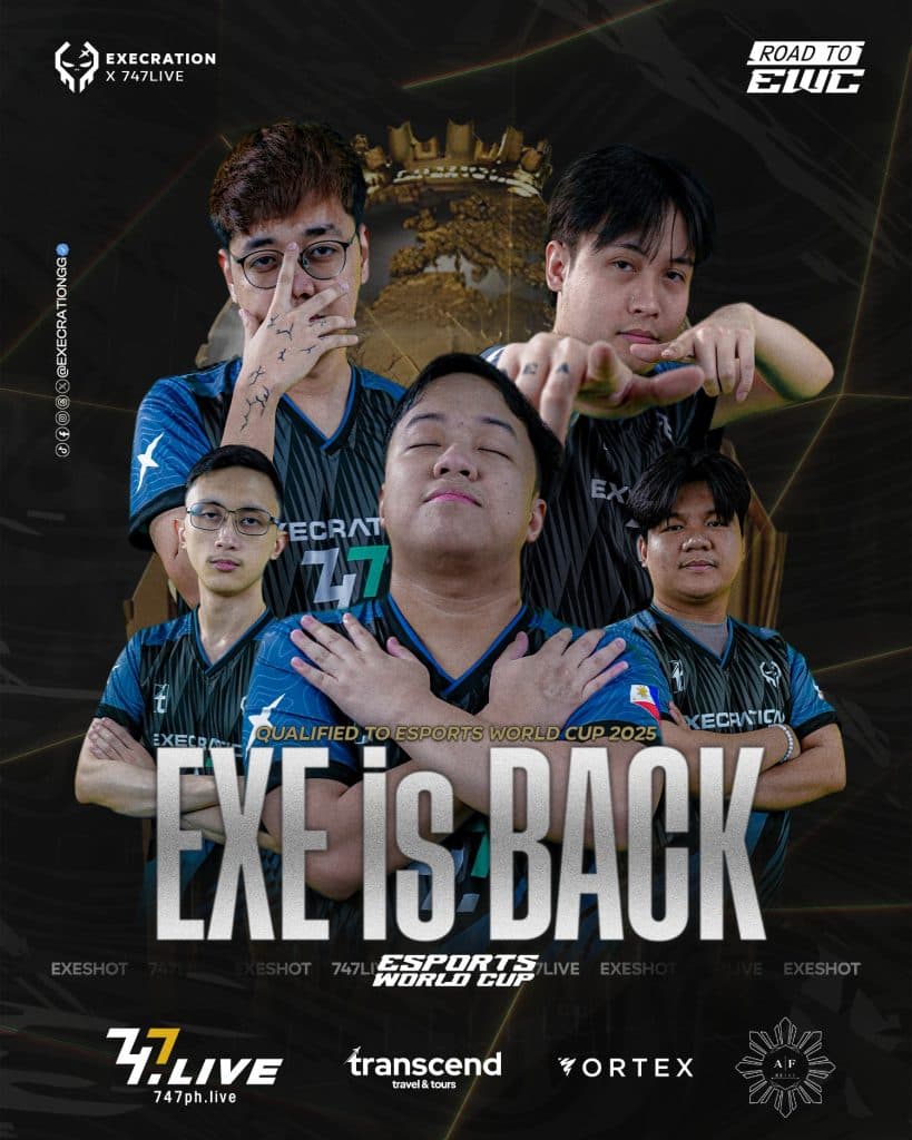 Execration makes it to EWC 2025