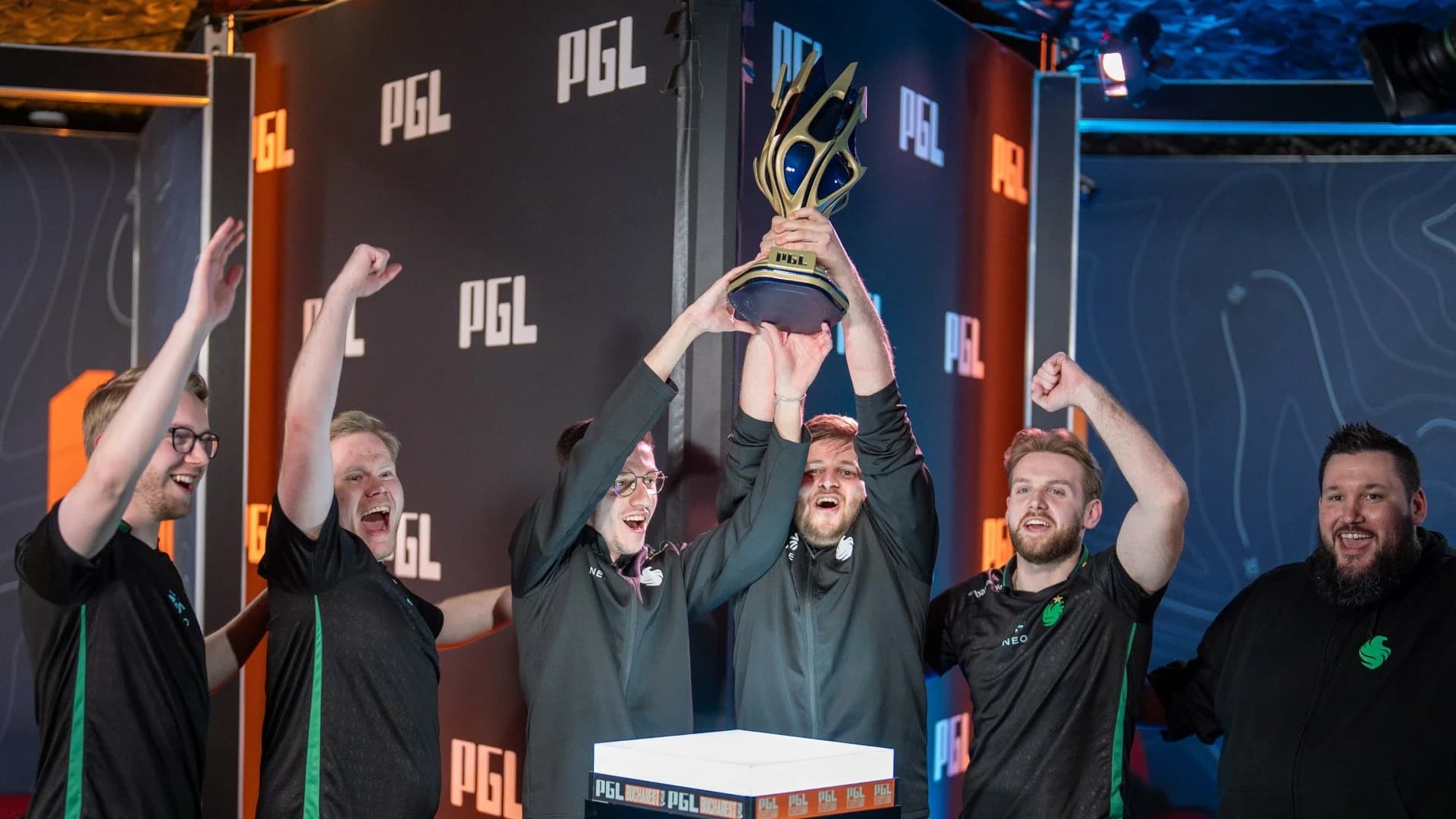 Team Falcons Stun G2 Esports with Dominant Sweep to Win PGL Bucharest 2025