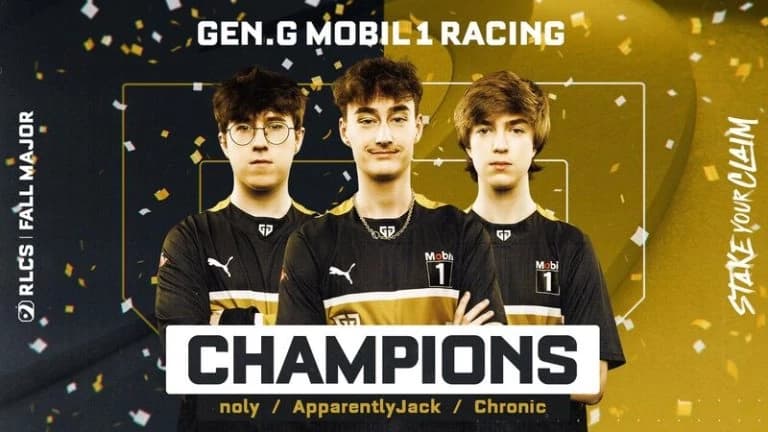 Introducing Gen.G Mobil1 Racing: New RLCS Major Winners