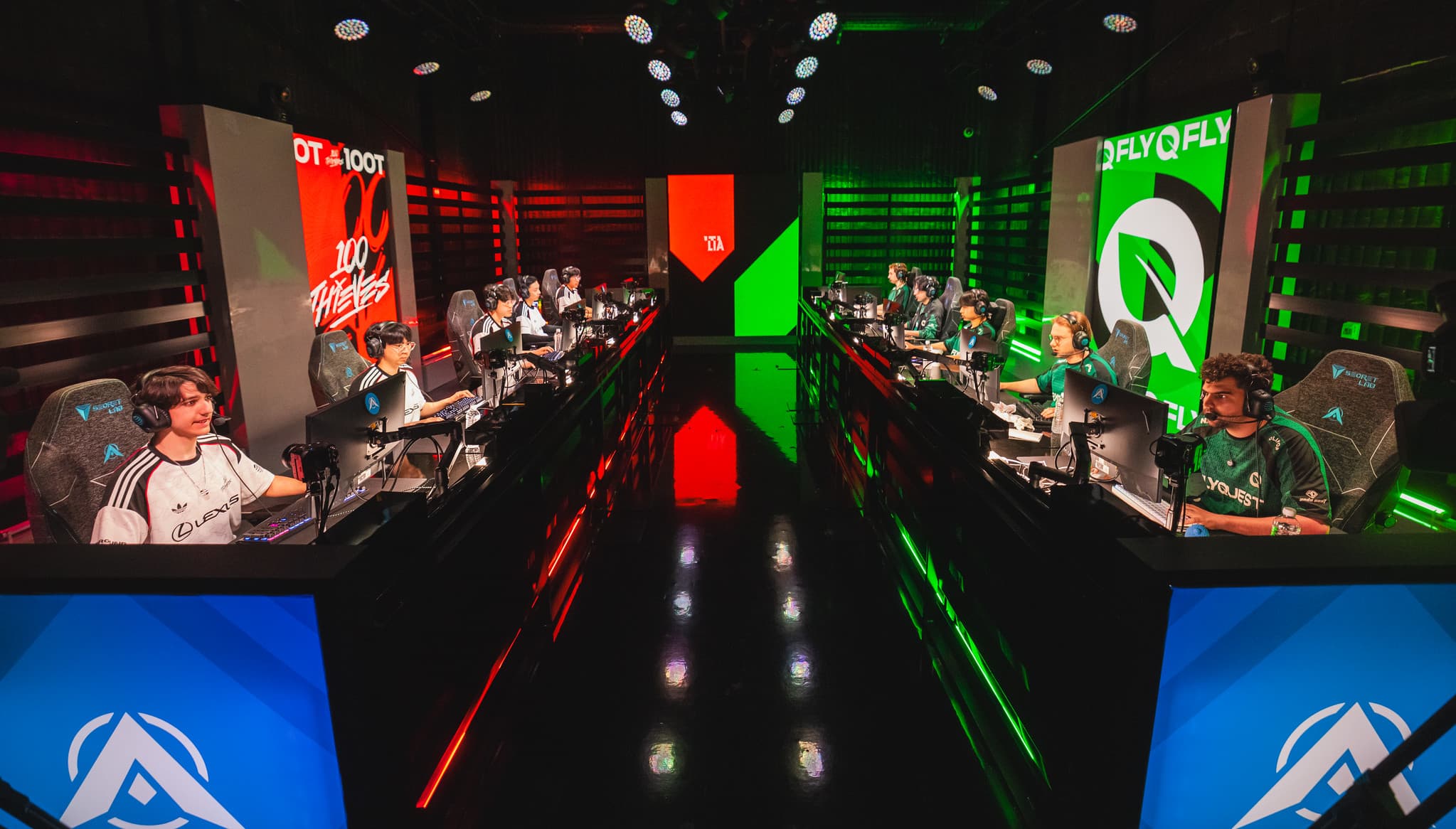 FlyQuest and 100 Thieves