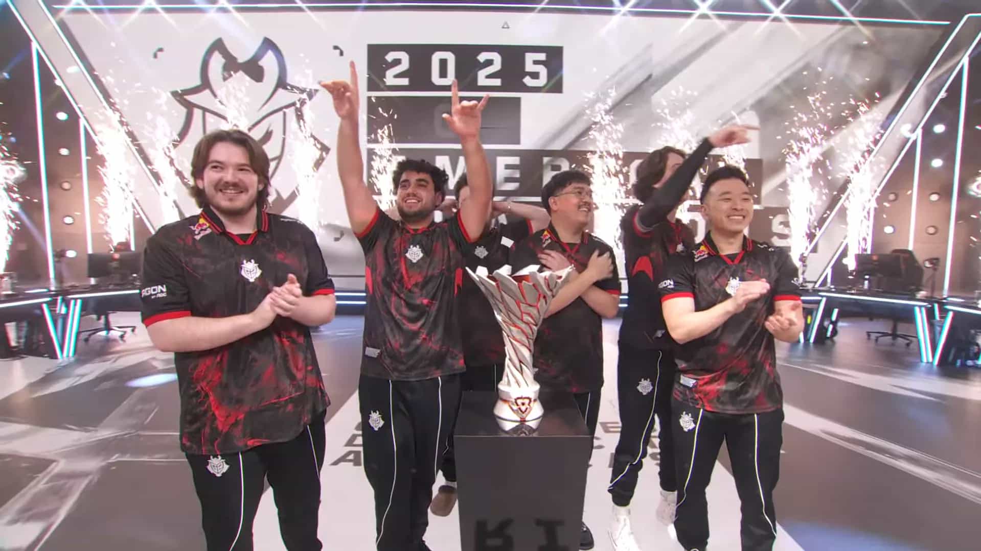 G2 Esports lift back-to-back VCT Americas trophies after victory over Sentinels at Stage 1