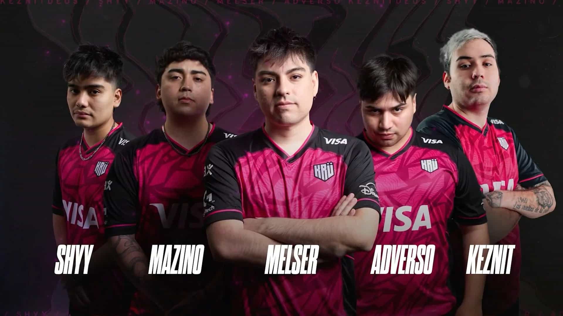 KRÜ Esports Unveils Their 2025 VALORANT Roster