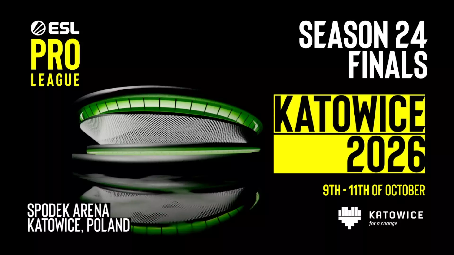 Katowice to Host ESL Pro League Season 24 Finals in 2026