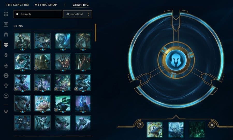 Criação de skins no League of Legends