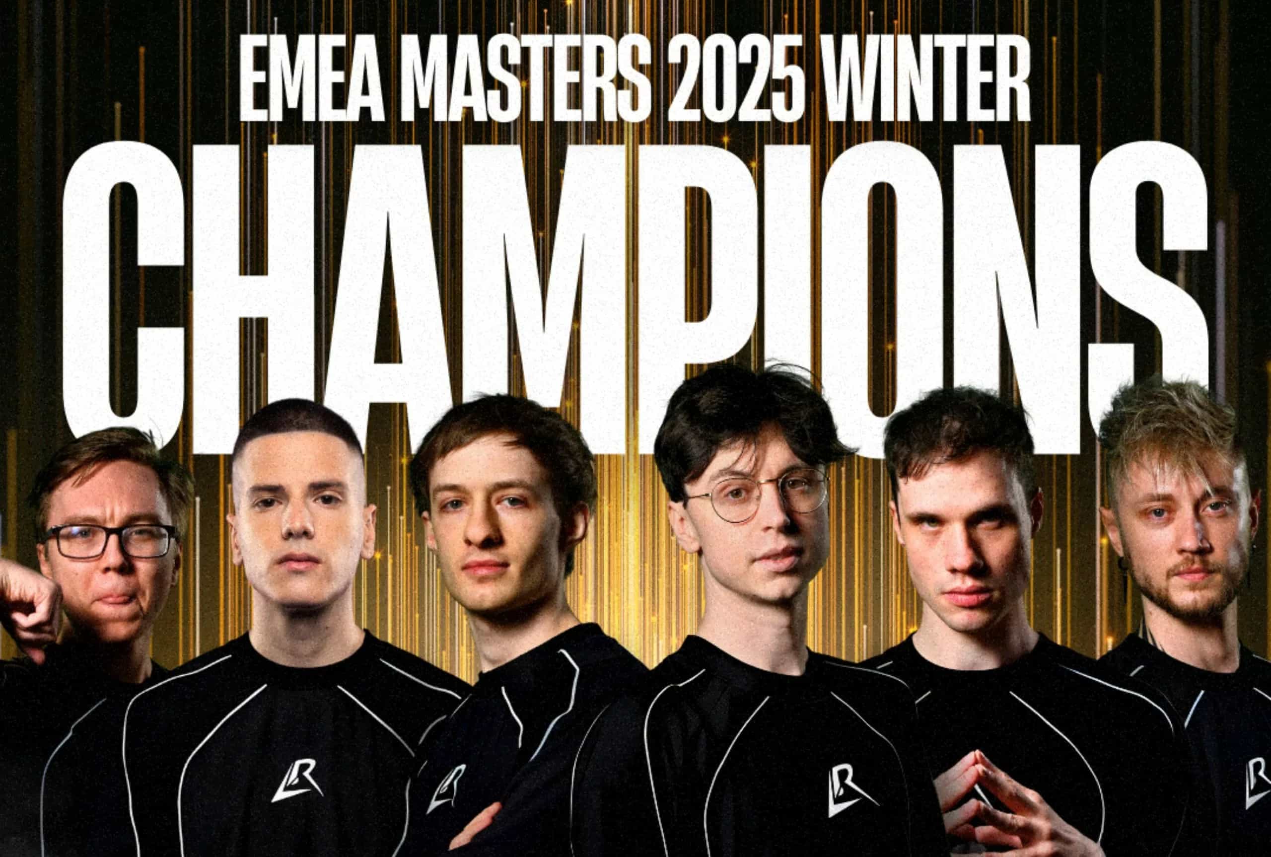 Los Ratones sweep the Finals to become the 2025 EMEA Masters Winter Champions