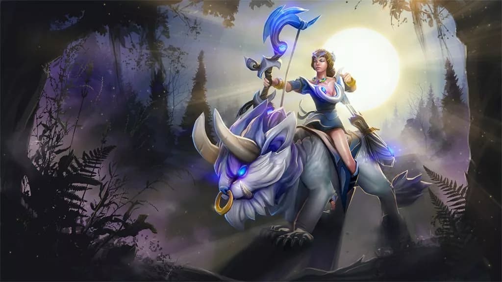 Dota 2 Mirana Crescent skin