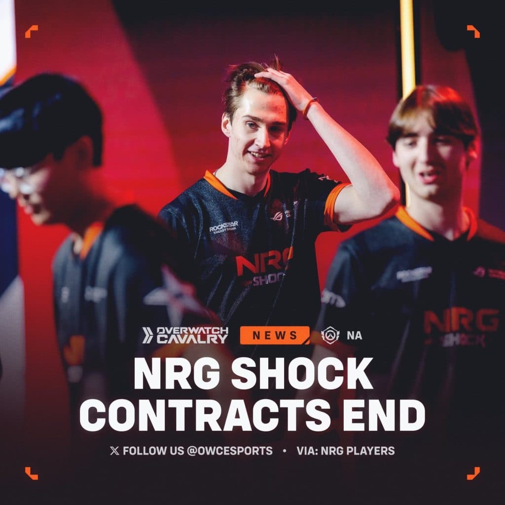 NRG Shock players' contracts end