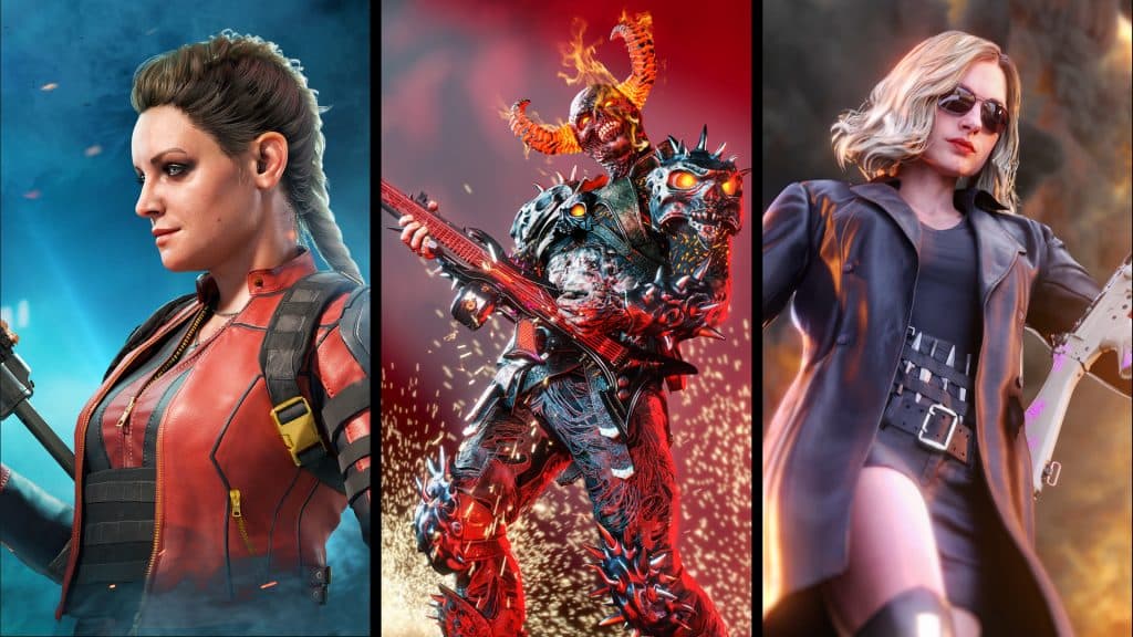 COD Mission Redacted, Death Mosh, Satin Smoke