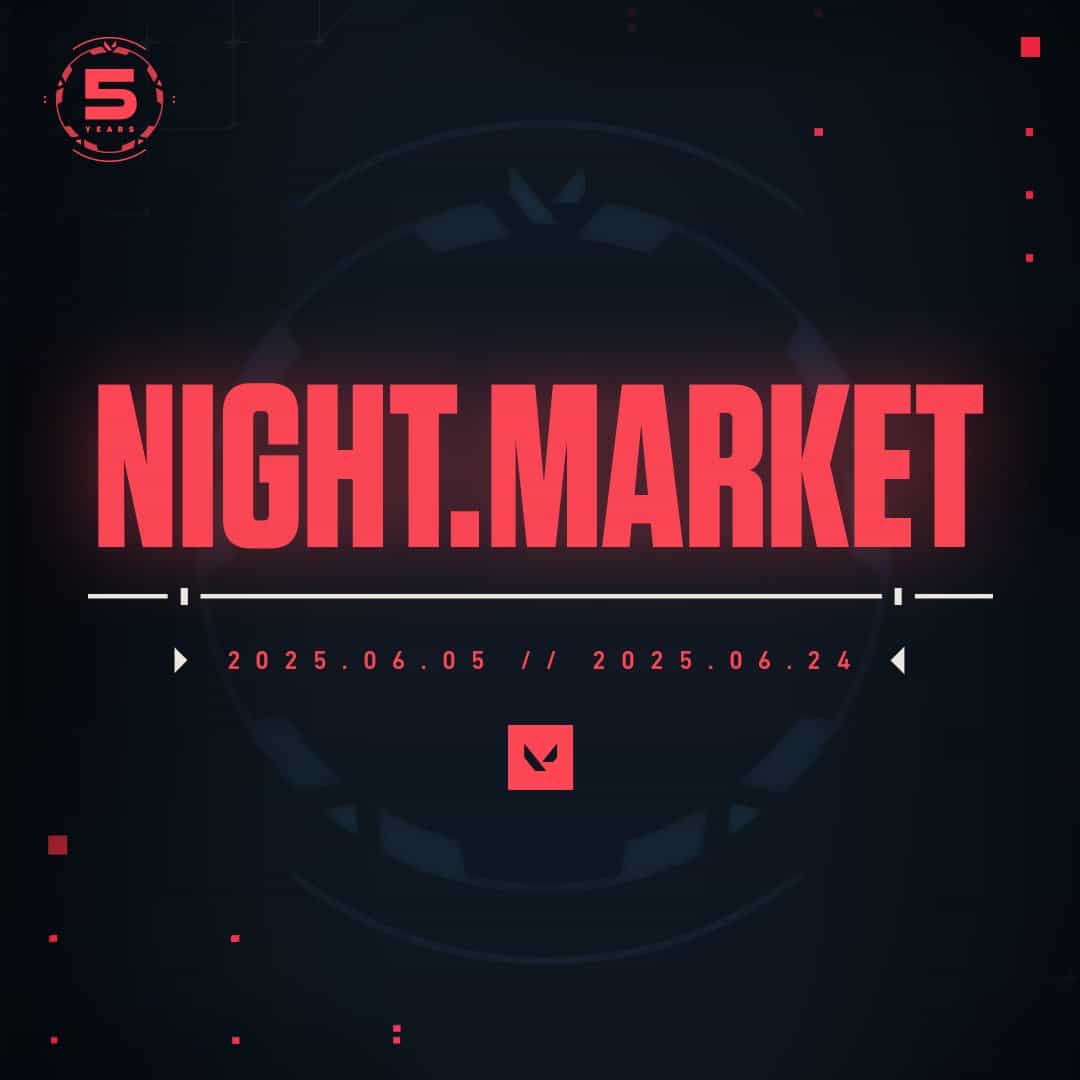 VALORANT Night Market Returns on June 5th