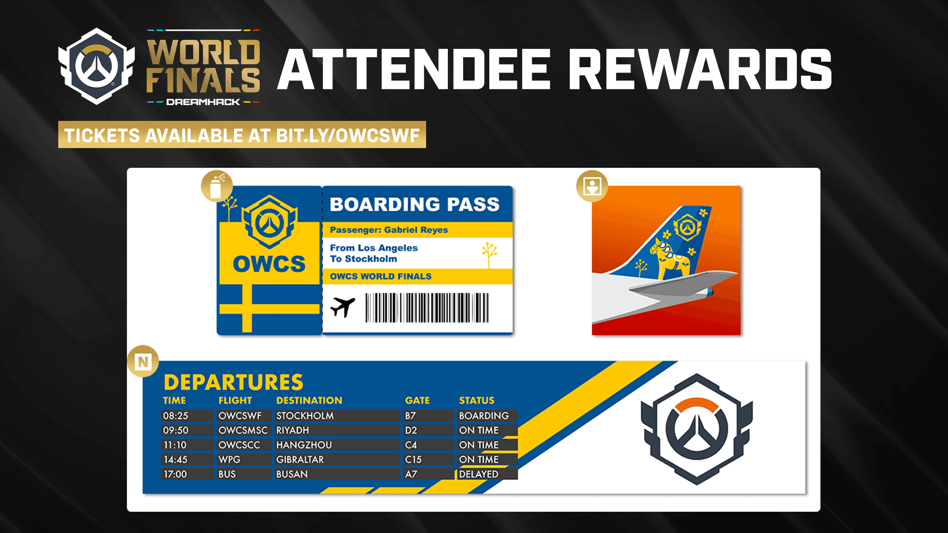 OWCS 2025 World Finals in-person rewards