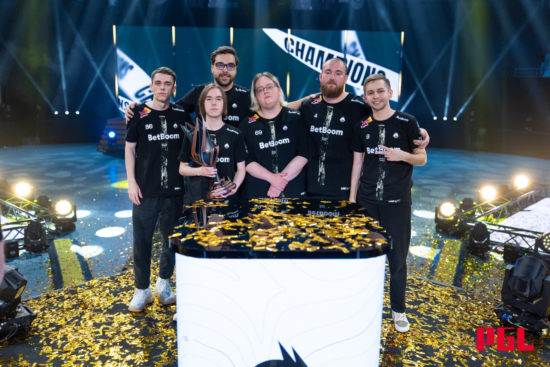 Team Spirit won PGL Astana 2025 (credits: PGL // Sebastian Pandelache)