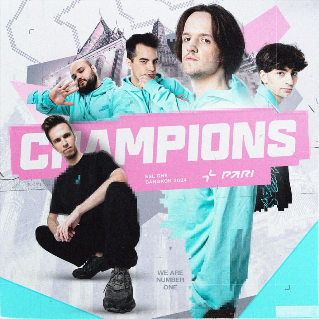 Parivision are the winners of ESL ONE Bangkok