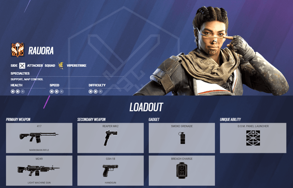 Rauora Stats and Loadout