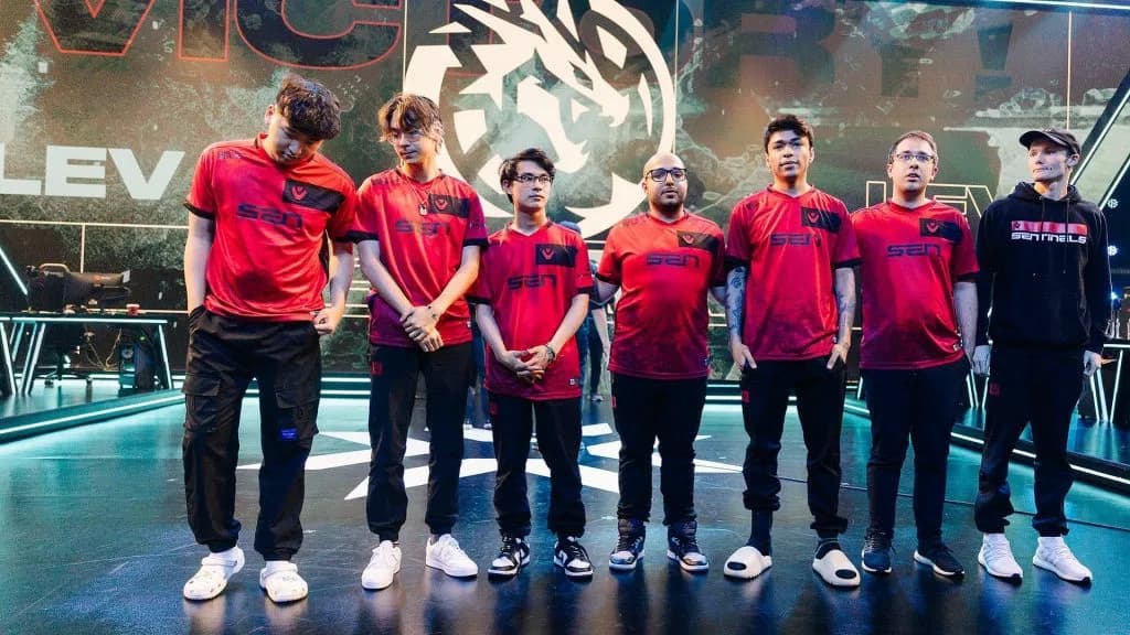 Os Sentinels fizeram o melhor para levar o elenco de 2023 recém-formado a fundo nos torneios, mas não tiveram sucesso (créditos: Riot)