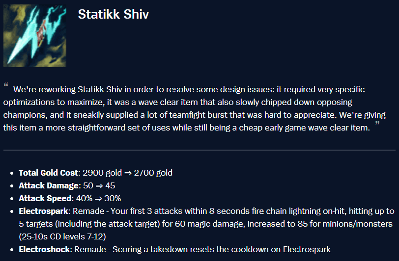 Statikk Shiv