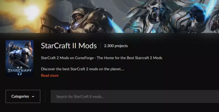 Strarcraft II Modding is more than an alternative: it's a lifestyle (credits: CurseForge)