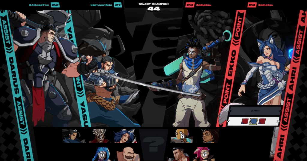 2XKO 2v1 matchup in Casual Lobby (Image Source: In-game screenshot)