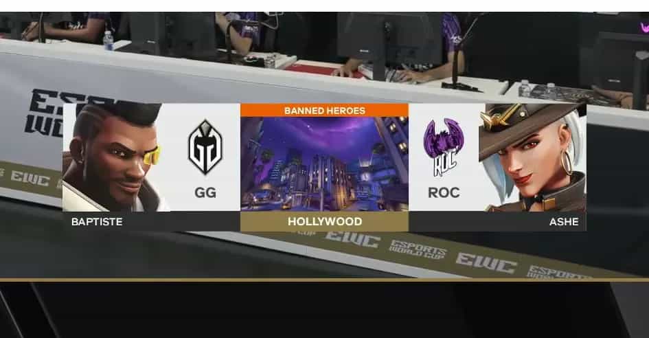 Overwatch 2 Hero Bans Debut at EWC
